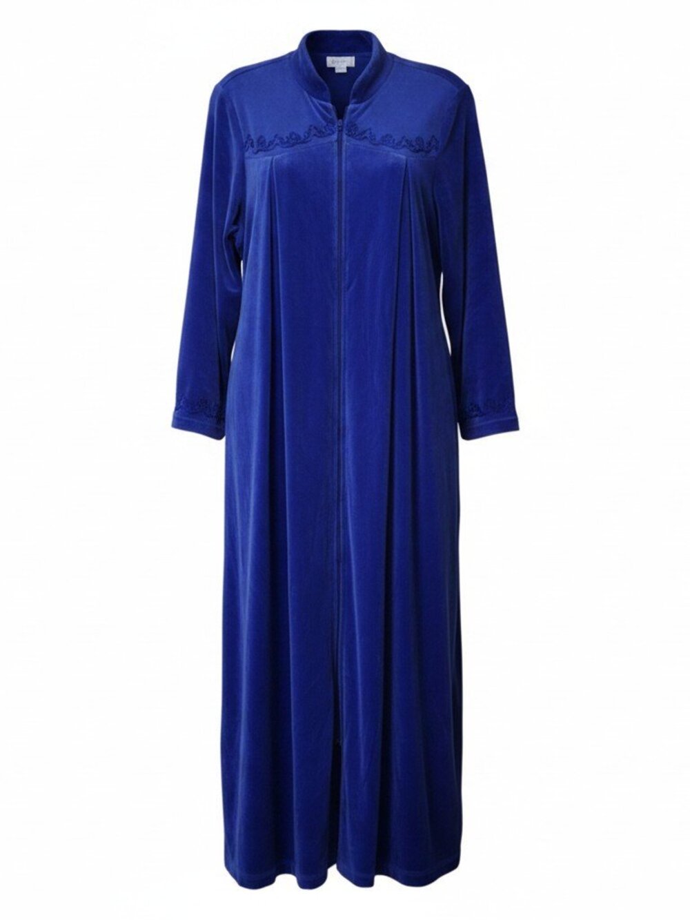 Cabernet Velvet Full-Length Zip Robe Medium